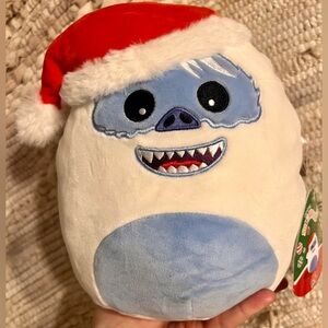 EXCLUSIVE Squishmallows bumble the Abonable Snowman Plush Toy with Santa Hat 24’